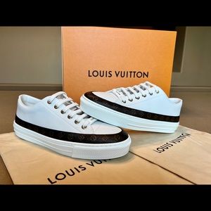 Brand New, Louis Vuitton’s classic Stellar Sneaker. Size 38